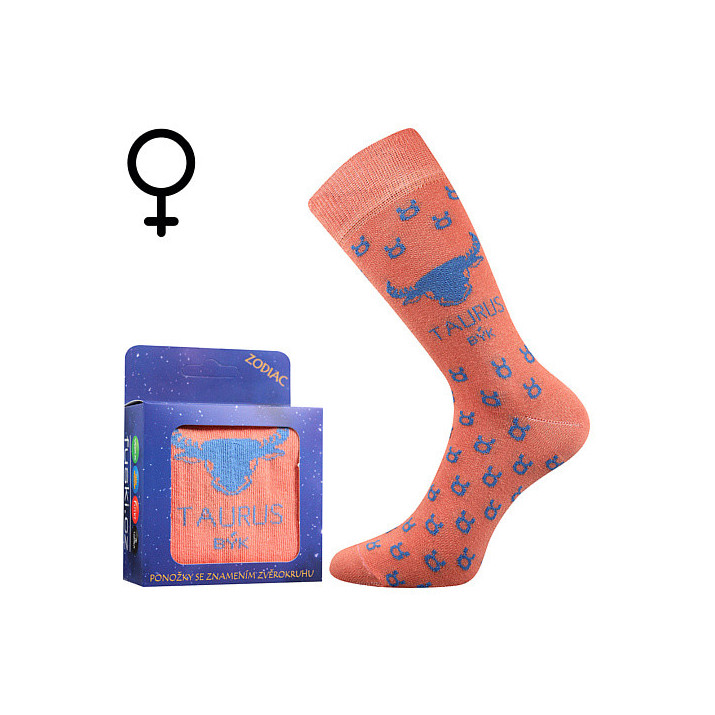 Barevnefusky.cz Veselé barevné ponožky Zodiac, Ryby, Vodnář, Kozoroh