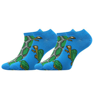 Barevné ponožky Duo  želva 2 páry
