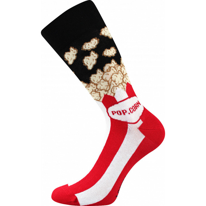 Barevné ponožky popcorn