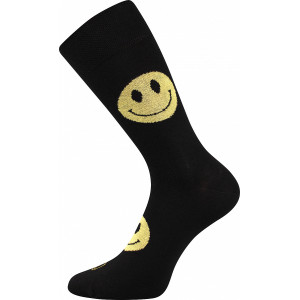 Barevné ponožky smajlík