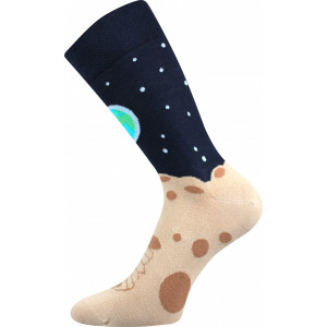 Barevné ponožky trendy vesmír