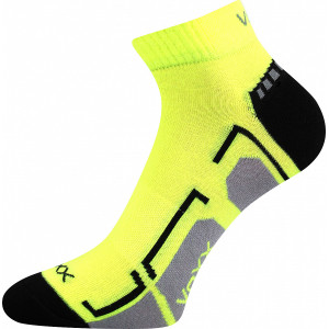 Barevné ponožky Flash neon žluté